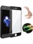 Iphone 7 Plus Ekran Koruyucu Seramik Nano Cam Esnek Tam Full Kaplayan Kırılmaz Siyah 1