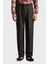 Relaxed Fit Normal Bel Düz Paça Pileli Yün Pantolon Erkek Pantolon EM003287 AF17835 U8112 1