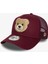 Boucle Bear Trucker Çocuk Bordo Şapka.- 2