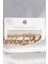 316L Çelik Gold Renk Altıgen Halka Model Kadın Küpe Seti TG27BKP10387 1