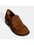 Kadın Taba Topuklu Süet Loafer 5
