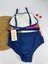 Kadın Şık Etnik Desenli Crop Bikini Takımı 4
