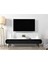 Flora Dia Dekoratiif Tv Ünitesi 150 cm | Siyah Beyaz 1