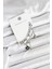 Pirinç Gümüş Renk Kadın Set Küpe TG27BKP11218 1