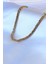 316L Çelik Gold Renk Kral Zincir Model Erkek Kolye TG27ERK1323 2