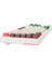 YORU TKL PRO Beyaz/Gri 2.4ghz+BT5.0+Type-C 5 Bağlantı OUTEMU Red Swich Q Kablosuz RGB Mekanik Oyuncu Klavyesi 4