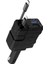 Araba Çakmaklık Şarjı 4 In 1 Geri Çekilebilir Kablolu Voltaj Göstergeli Süper Hızlı - 120W 2.4A USB - 3A Type-C 2