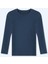 Erkek Çocuk Interlok Uzun Kollu T-Shirt Petrol Renk 3