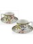 Muse Garden Çay Fincan 15X6,5CM Porselen Kelebek Tekli 1