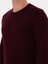 Erkek Açık Bordo Slim Fit Yün Karışımlı Bisiklet Yaka Basic Triko Kazak 50315266-VR263 14