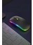 Kablosuz Wireless 2.4g Bluetooth Sessiz Mouse Şarj Edilebilir Rgb Renkli Ergonomik Tasarımlı 1