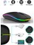 Kablosuz Wireless 2.4g Bluetooth Sessiz Mouse Şarj Edilebilir Rgb Renkli Ergonomik Tasarımlı 8