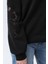 Kadın 32165 Kollar File Nakışlı Sweatshirt 4