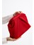 Kadın Kırmızı Piliseli Clutch El Çantası 6