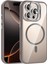 Apple iPhone 15 Pro Max Remim Lensli Magsafe Standlı Kapak - Titan GRI-(5796) - FEİ5075-6312 1