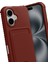 Apple iPhone 17 Kelvin Kartvizitli Silikon - BORDO-(5796) - FEİ2099-1417 3
