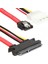 Sata DATA15+7 Pin To 7pin Sata 4 Pin Ide Molex Power Kablosu 90CM 3