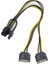 2X15 Pin Sata To 8pin (6+2) Pcı E Ekran Kartı Power Kablo 30CM 3