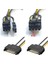 2X15 Pin Sata To 8pin (6+2) Pcı E Ekran Kartı Power Kablo 30CM 4