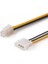 4 Pin Atx 12V To 4 Pin Molex 12 Power Güç Kablosu 30 cm 1
