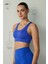 #İzbırakmaz Saks Mavisi Orta Destek Zero Feel Spor Sütyeni 2