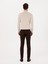 Erkek Kahverengi Slim Fit Kanvas Pantolon 50319449-VR029 16