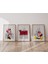 (Çerçevesiz) Minnie Mouse 3lü Poster Seti Çerçevesiz Duvar Posteri 3 Adet 2