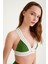 V Yaka Toparlayıcı Spor Sütyen Yeşil Meissa 3