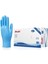 Pudrasız Nitril Mavi (M) Medium Beden Muayene Eldiven 100LÜ Paket 1