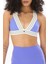 V Yaka Toparlayıcı Spor Sütyen Lila Meissa 1
