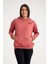 Kapşonlu Sweatshirt Hoodie Gül Kurusu 1
