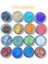Epoksi Reçine 16LI Toz Pigment Boya Seti 16X10ML Epoksi Reçine Mini Pigment A2 1