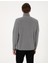Erkek Gri Regular Fit Yarım Fermuarlı Polar Sweatshirt 50314056-VR024 5