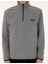 Erkek Gri Regular Fit Yarım Fermuarlı Polar Sweatshirt 50314056-VR024 6
