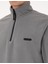 Erkek Gri Regular Fit Yarım Fermuarlı Polar Sweatshirt 50314056-VR024 7