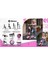 Premium Oturaklı Pembe Scooter 3 Tekerlekli LED Işıklı Scooter Yükseklik Ayarlı 1-6 Yaş 1