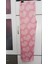 Beyaz Papatya Kalp Desenli Pembe Kumaş Pijama Alt -BK1000021 3