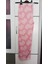 Beyaz Papatya Kalp Desenli Pembe Kumaş Pijama Alt -BK1000021 4