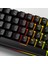 Mk-Box 68 Tuş Rgb Hot-Swap Manyetik Kablolu Türkçe Q Siyah Gaming Klavye 5