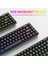 Mk-Box 68 Tuş Rgb Hot-Swap Manyetik Kablolu Türkçe Q Siyah Gaming Klavye 6