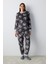 Sleepy Mood Gri Pantolon Pijama Takımı 6