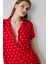 Je T'aime Gömlek Pantolon Kırmızı Pijama Takımı - Penti Loves Paris Koleksiyonu 7