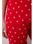 Je T'aime Gömlek Pantolon Kırmızı Pijama Takımı - Penti Loves Paris Koleksiyonu 9