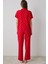 Je T'aime Gömlek Pantolon Kırmızı Pijama Takımı - Penti Loves Paris Koleksiyonu 10