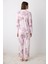 Naya Pembe Gömlek Pantolon Pijama Takımı 10