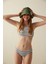 Çok Renkli Çizgili Natural Hipster Bikini Altı 6