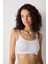 Beyaz Nu Basic Kaplı Dikişsiz Balensiz Sütyen 8