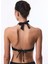 Siyah New Üçgen Twist Bikini Üstü 7