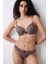 Leopard Intense Extra Push Up Kahverengi Sütyen 8