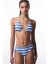 Amaya Çizgili Üçgen Bikini Üstü 11